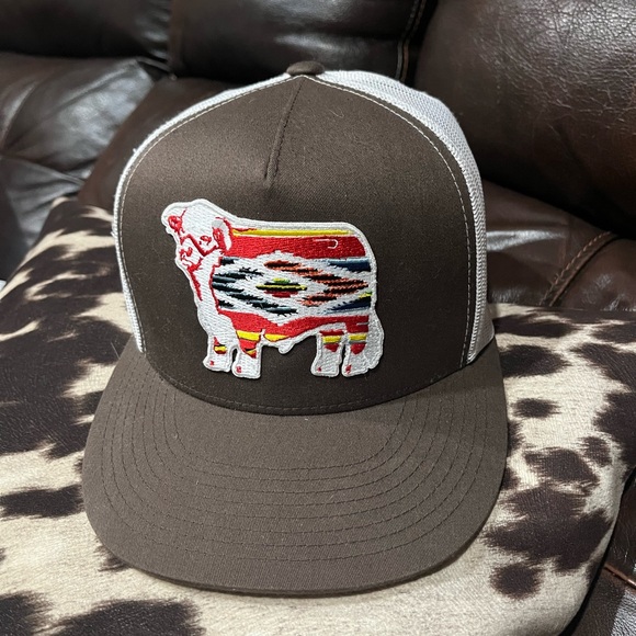 lazy j ranch wear Other - Lazy J Ranch Wear Serape Bull Cap